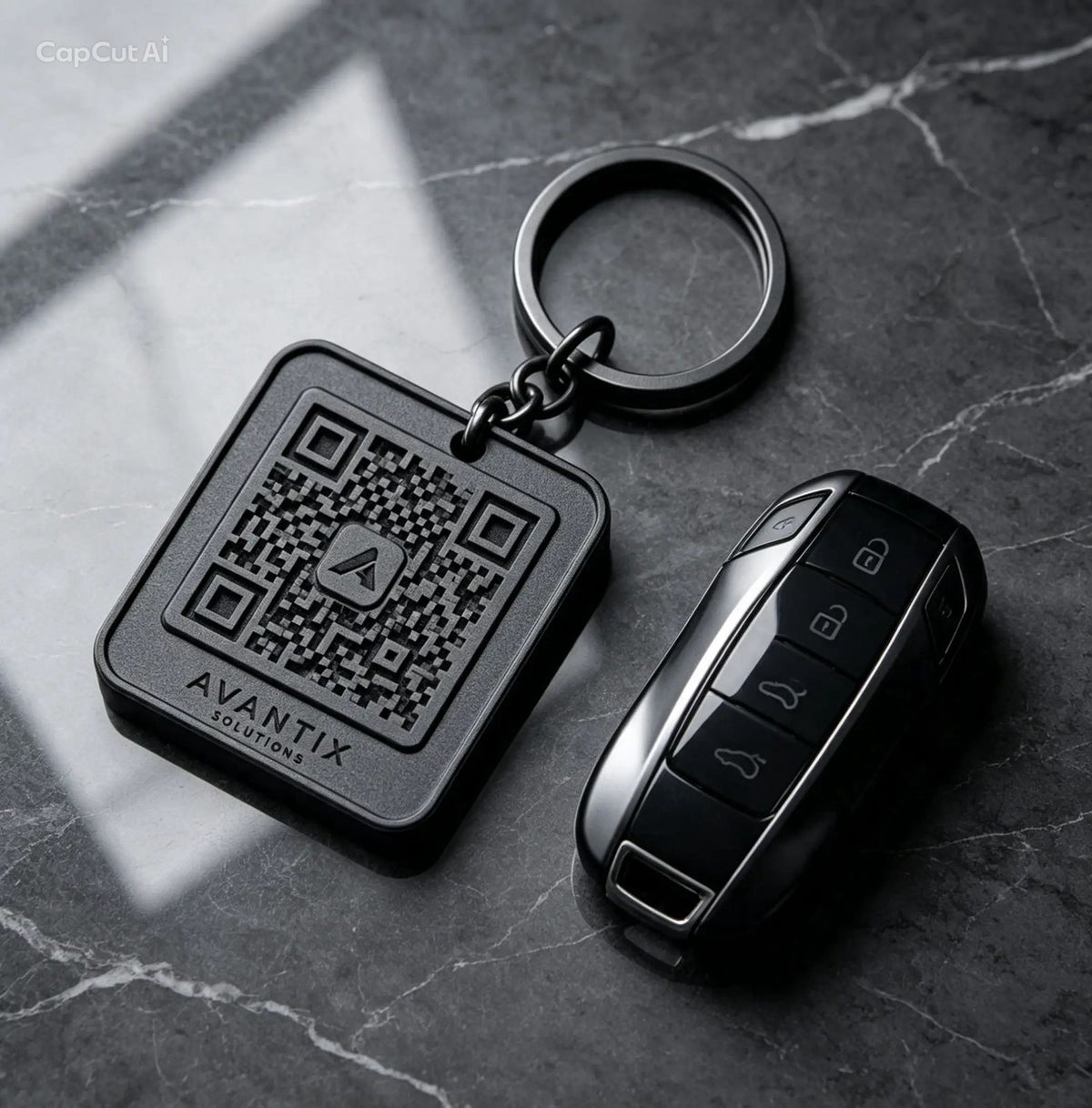 Llavero Personalizado 3D con Código QR