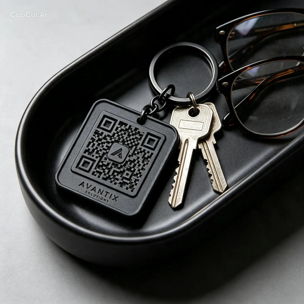 Llavero Personalizado 3D con Código QR