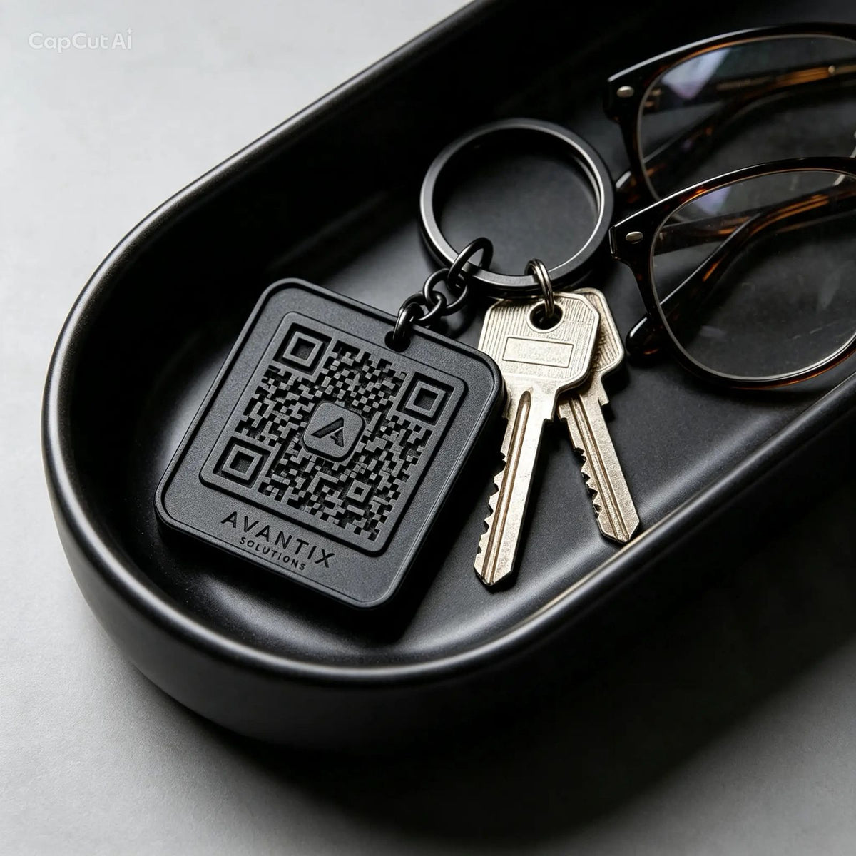 Llavero Personalizado 3D con Código QR