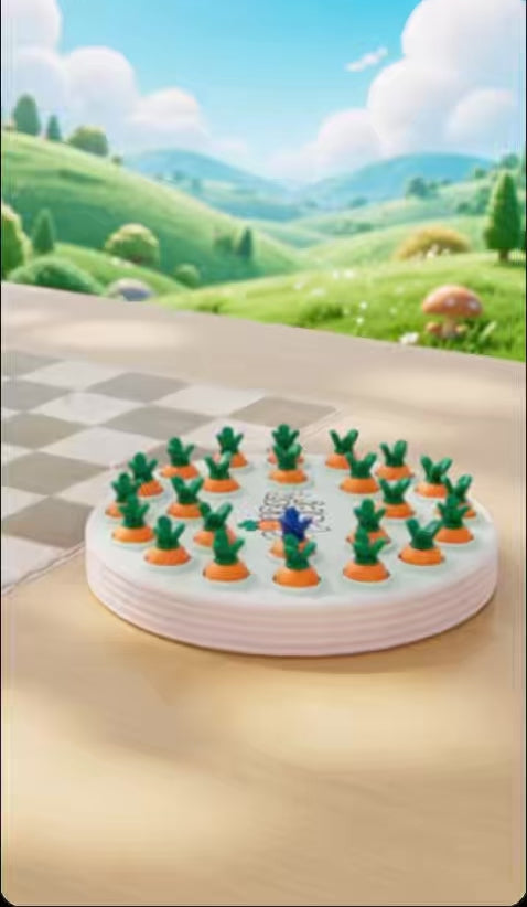Juego Memorice Zanahoria 3D